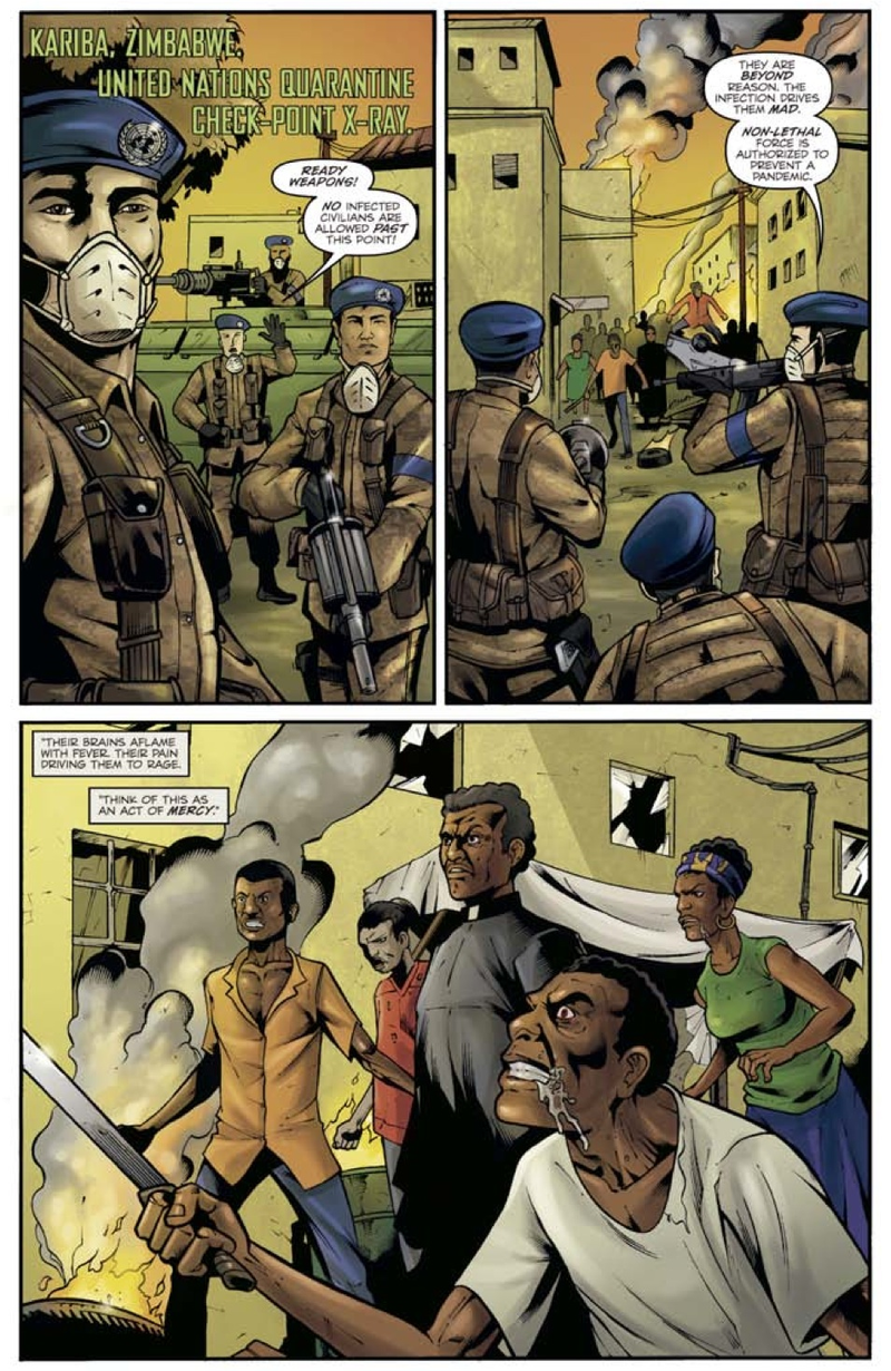 Illustration for article titled Read a seven-page preview of the newest comic book starring Snake Eyes, G.I. Joe's resident ninja